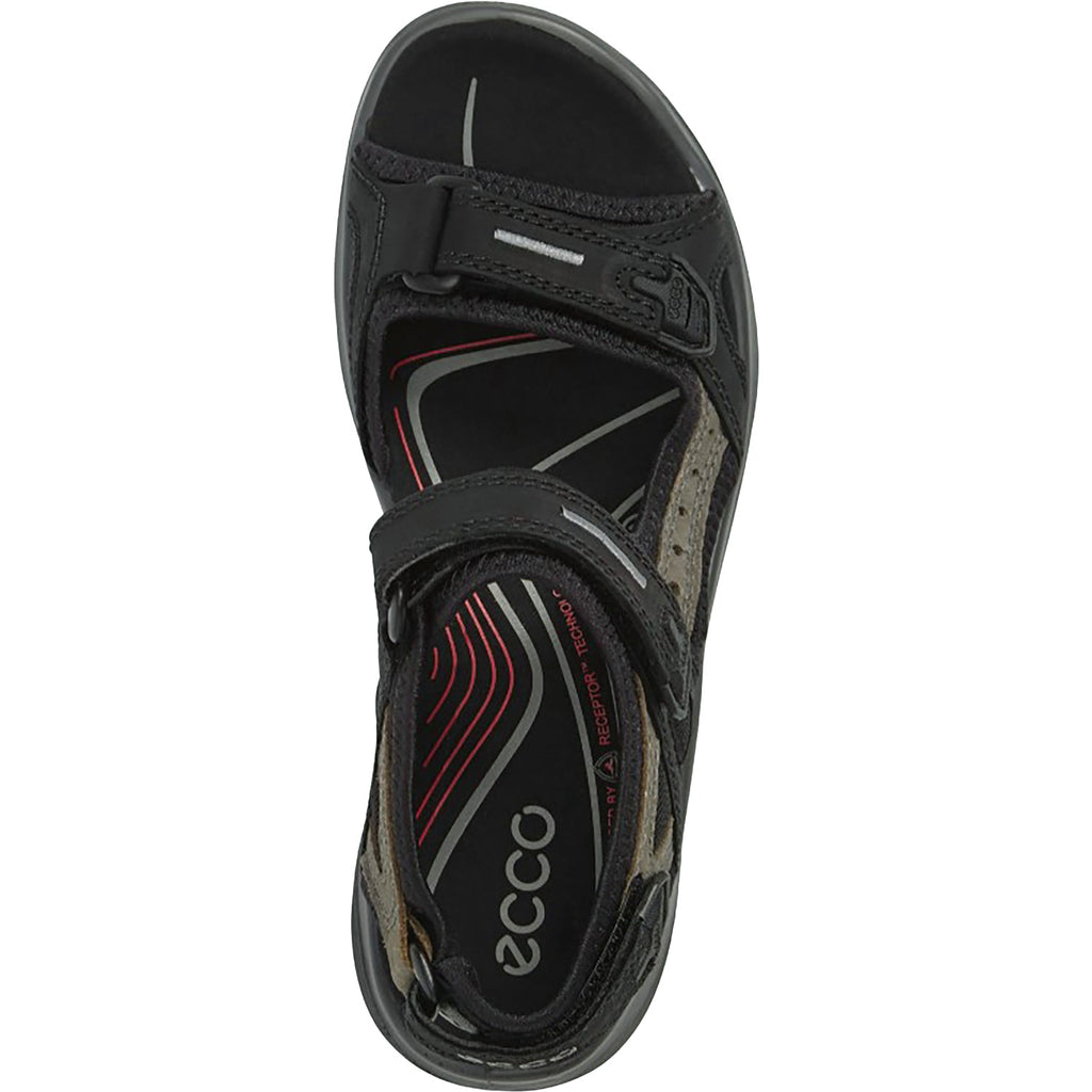 Ecco Offroad Yucatan Women's Sandals Black/Mole Nubuck
