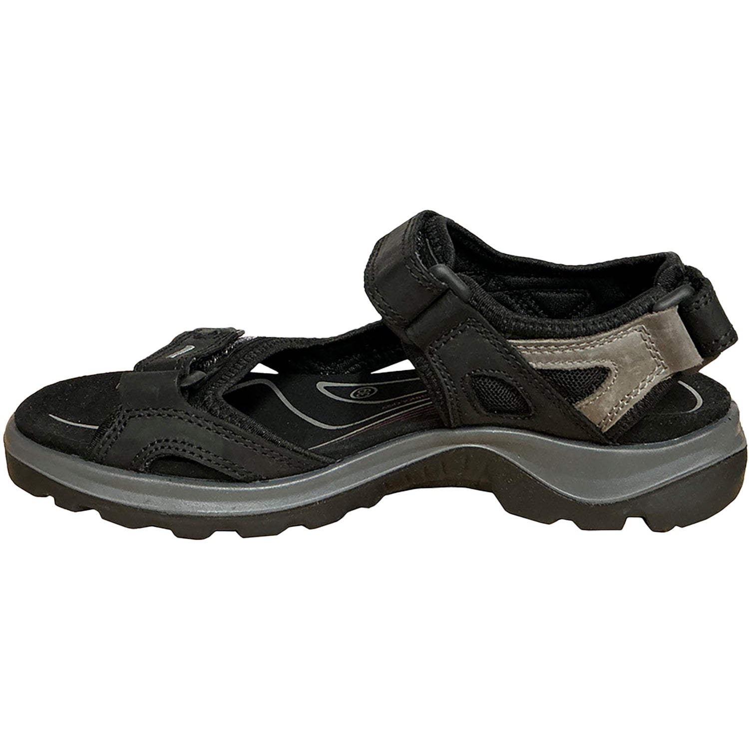 Ecco Offroad Yucatan Women's Sandals Black/Mole Nubuck