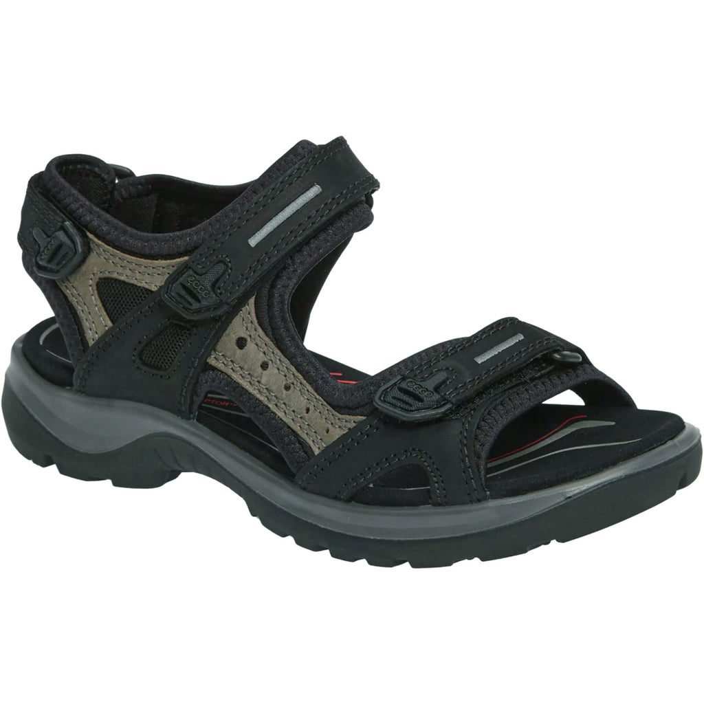 Ecco Offroad Yucatan Women's Sandals Black/Mole Nubuck
