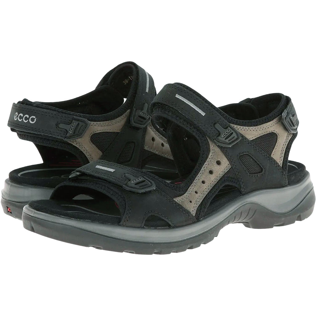 Ecco Offroad Yucatan Women's Sandals Black/Mole Nubuck