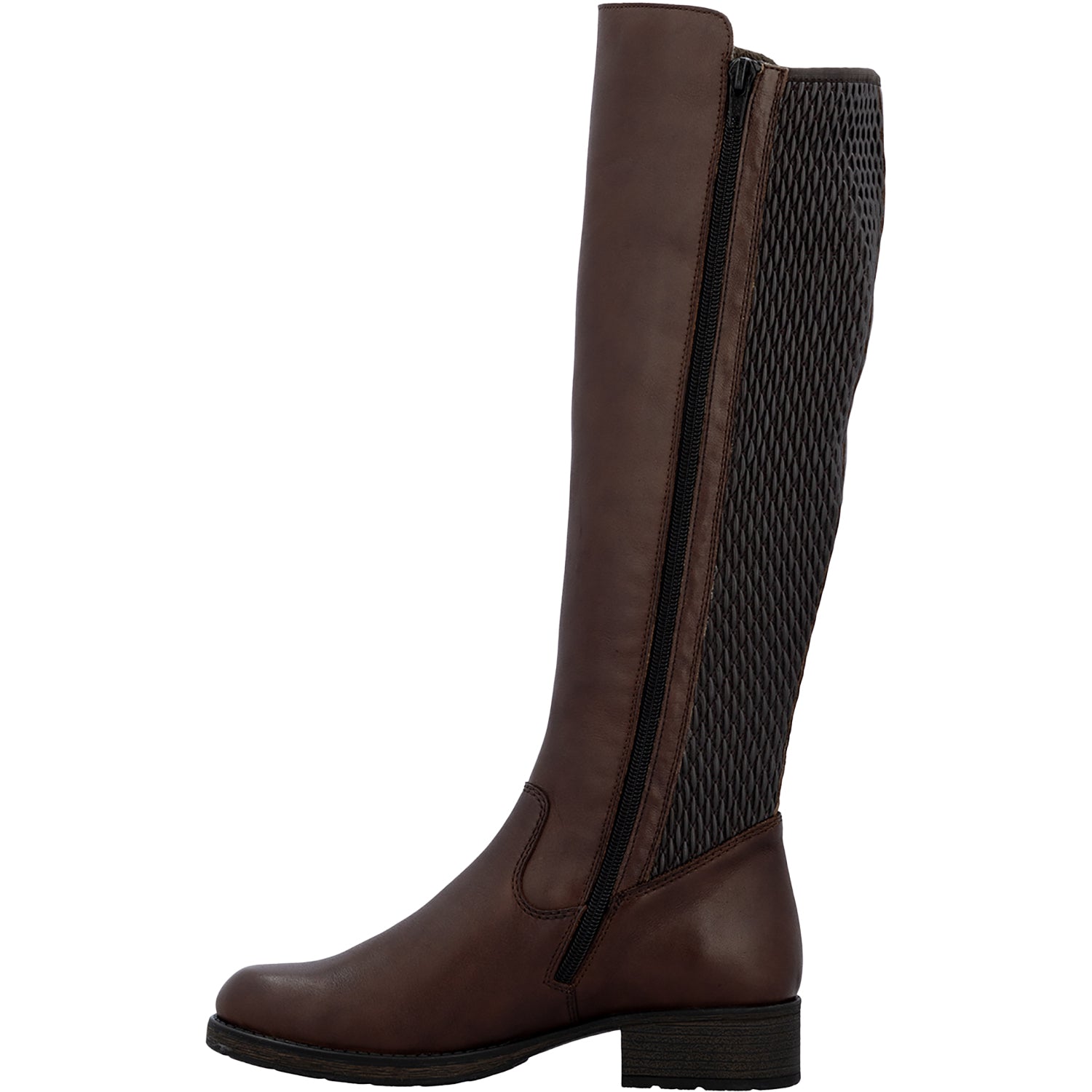 Rieker Z9591-27 Women's Boots Tall Ebony/Moro/Ebony
