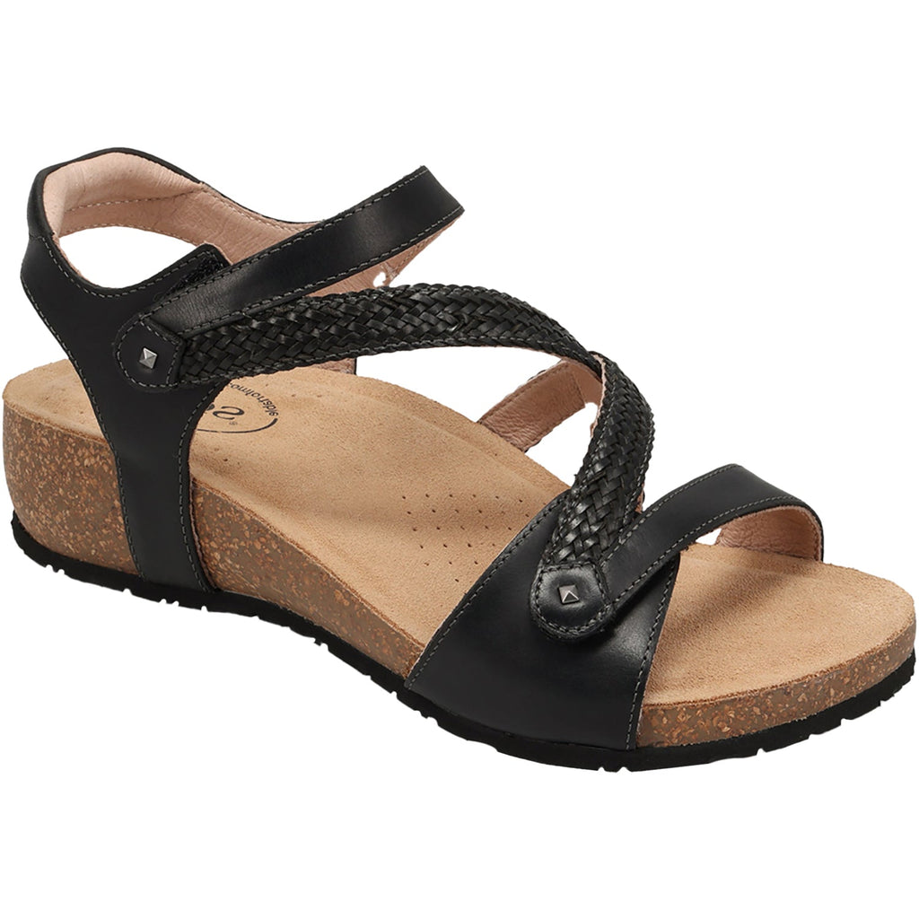 Taos Zanzibar Women's Sandals Black Leather