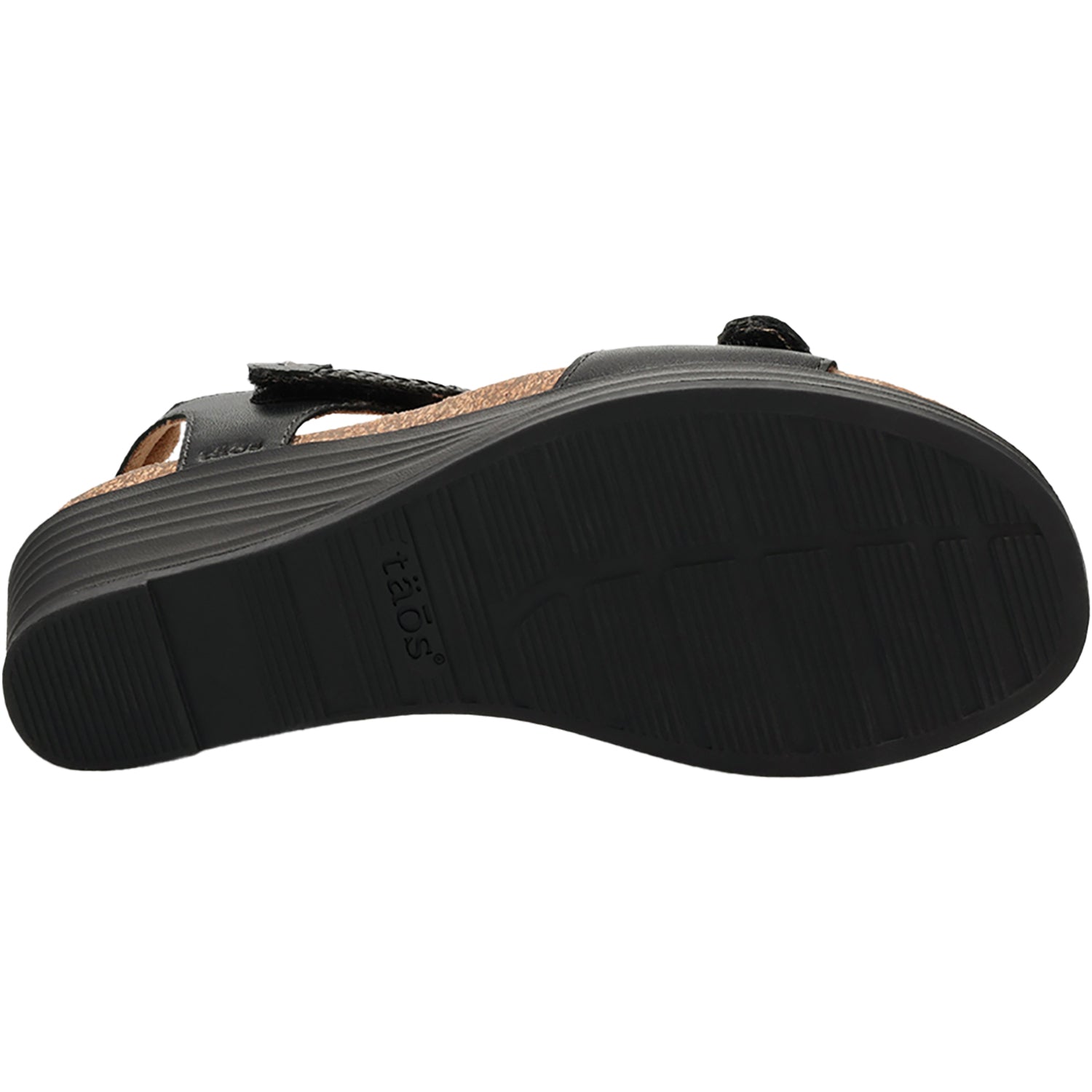 Taos Zecret Women's Wedge Sandals Black