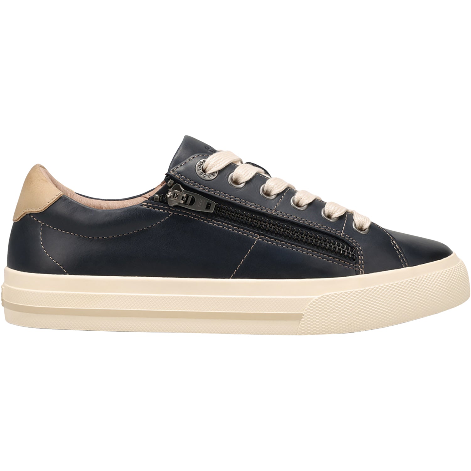 Taos Z Soul Lux Women's Lace Up Shoes Navy/Stone Leather