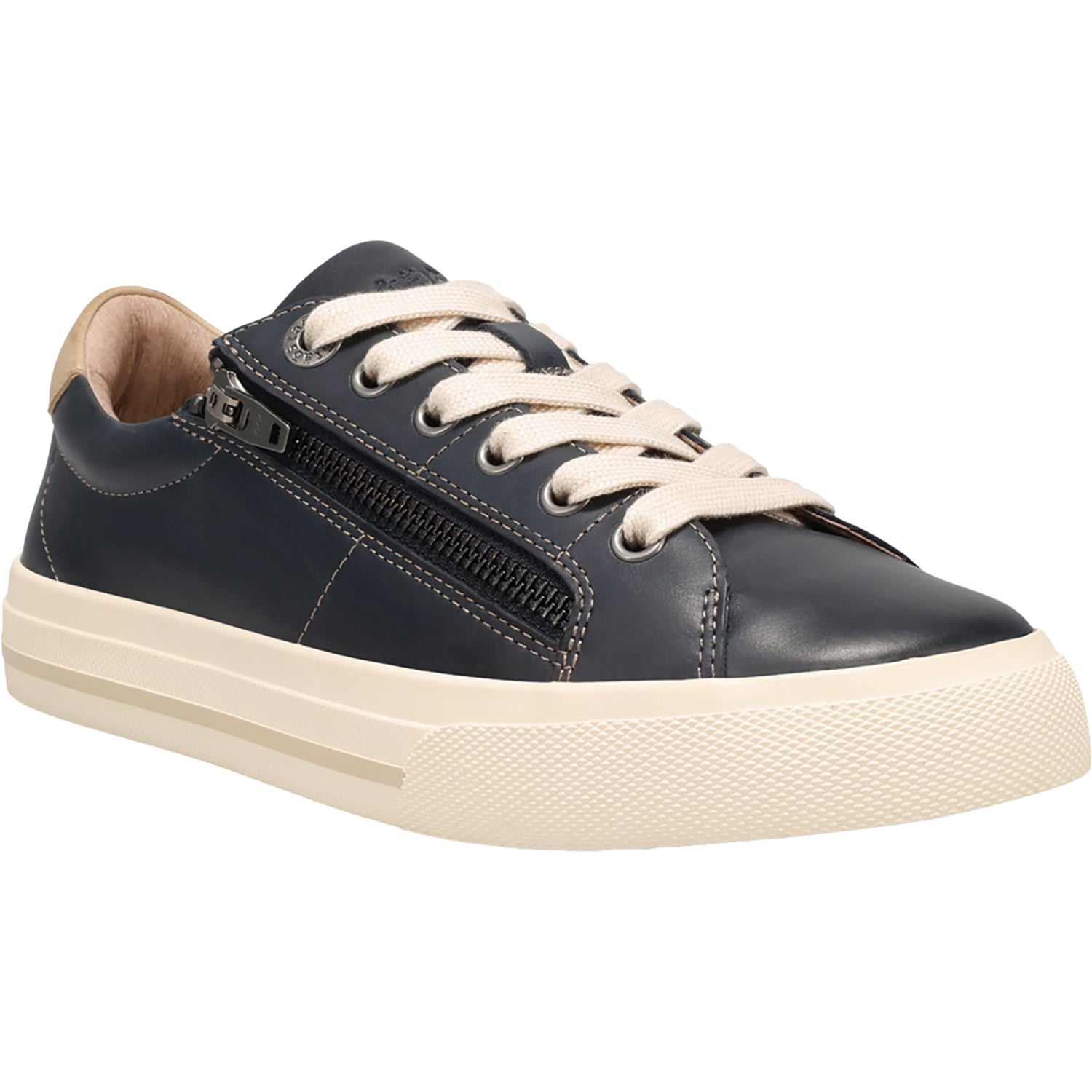 Taos Z Soul Lux Women's Lace Up Shoes Navy/Stone Leather