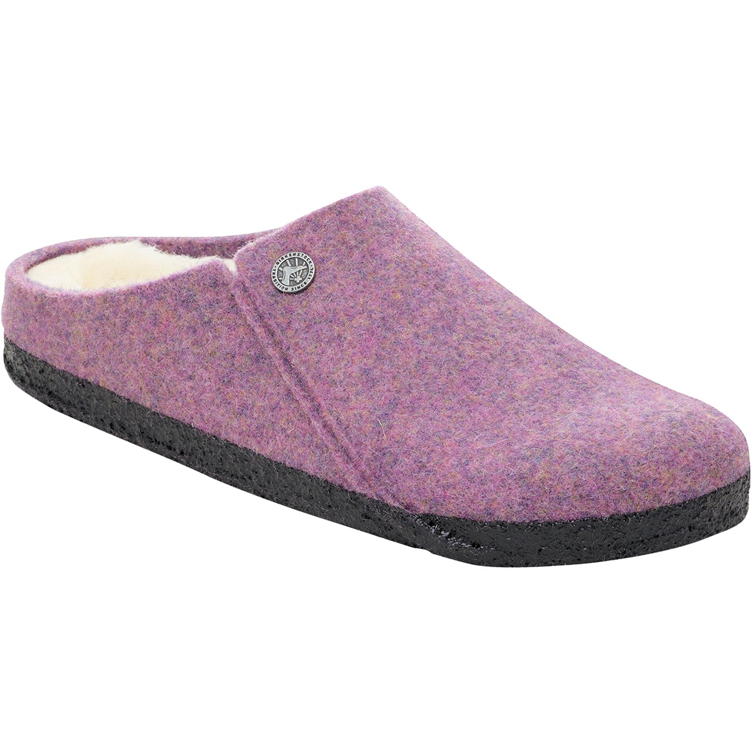 Birkenstock Zermatt Shearling Women's Open Back Slippers Mauve