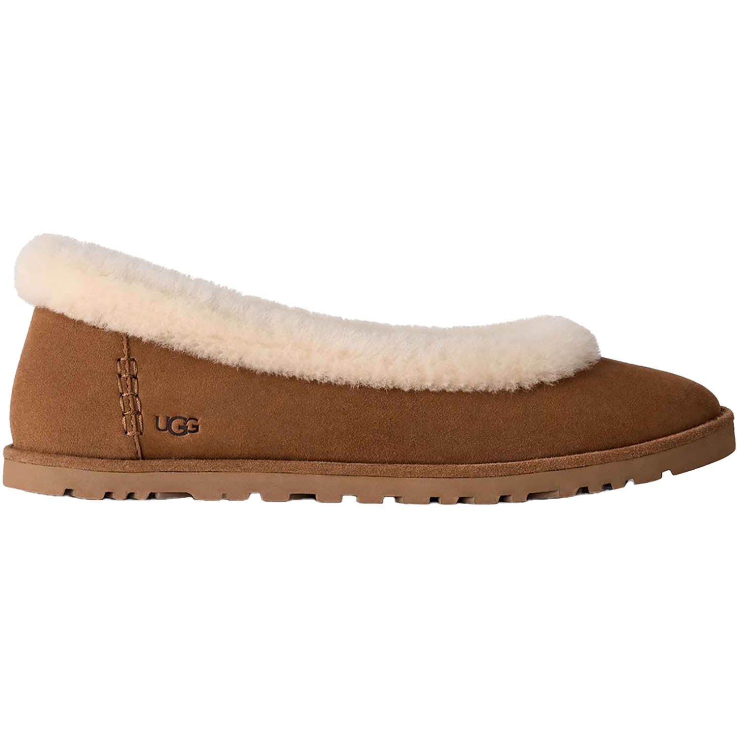 UGG Zora Ballet Flat Women's Flats Chestnut