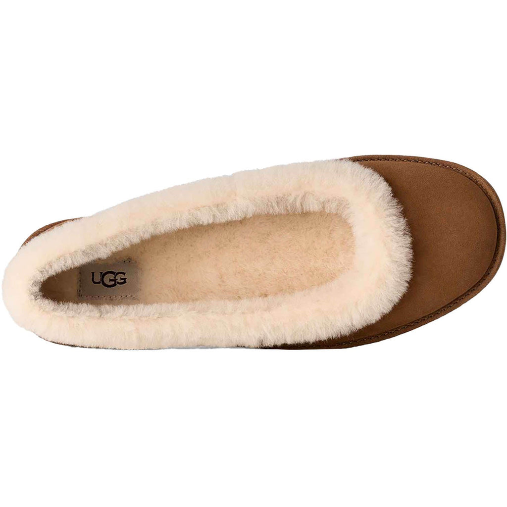 UGG Zora Ballet Flat Women's Flats Chestnut