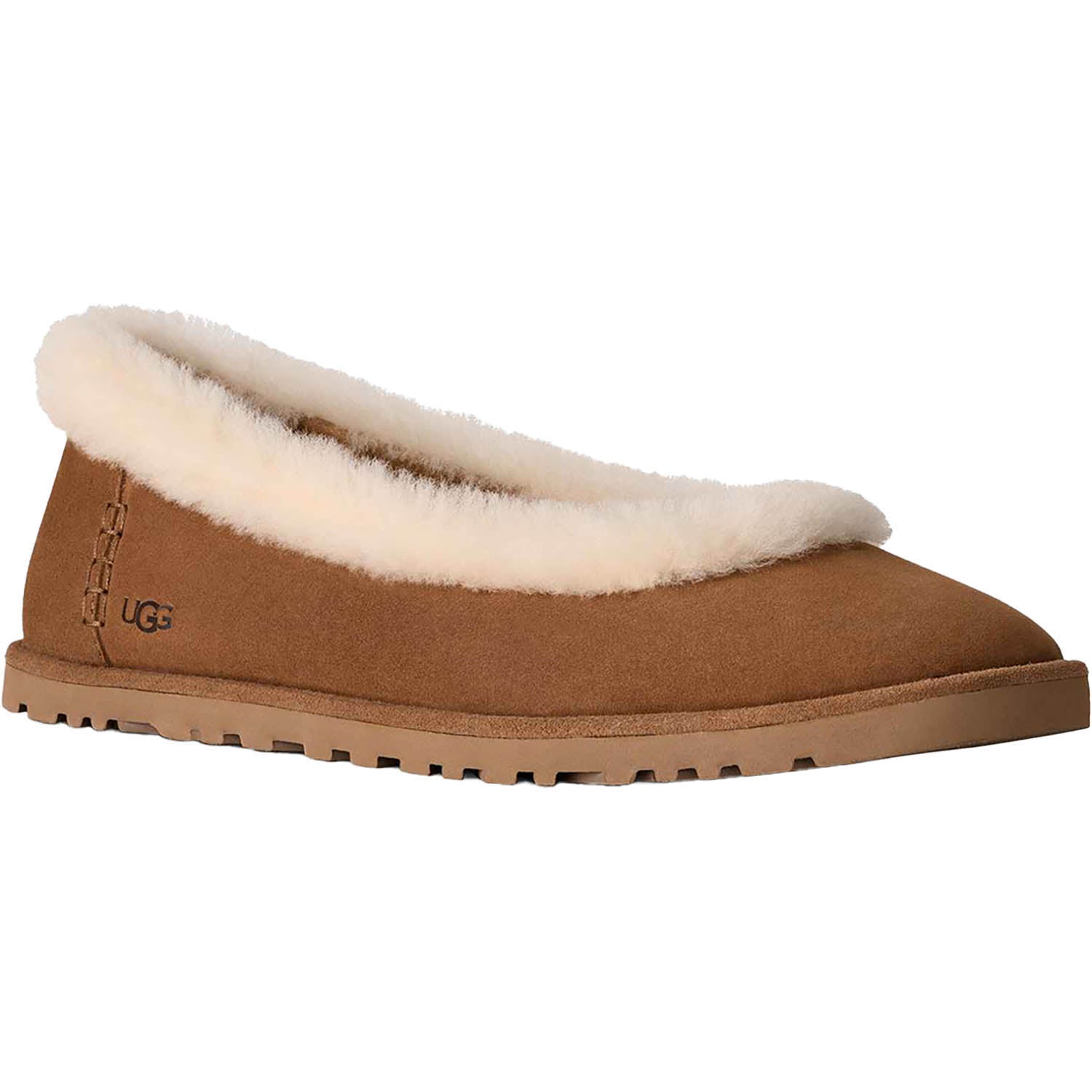 UGG Zora Ballet Flat Women's Flats Chestnut